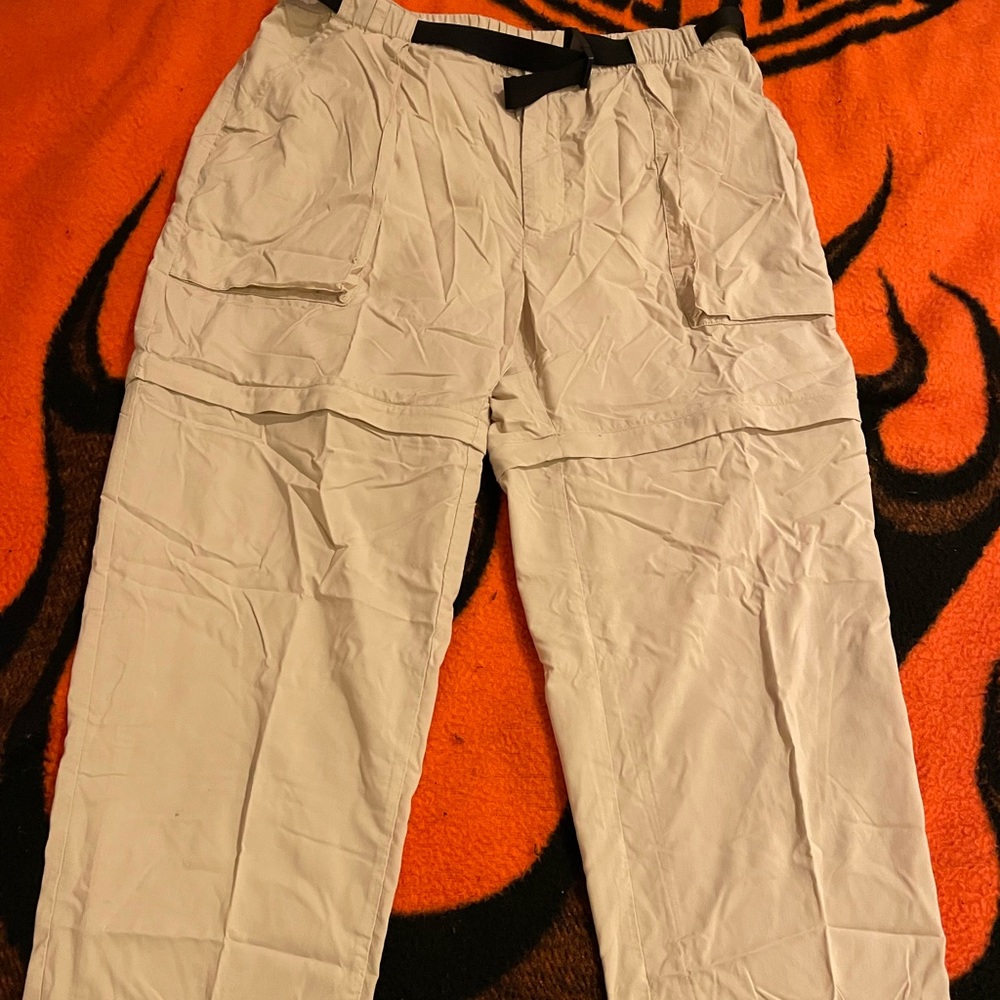 Mens L.L. Bean Zip Off Pants Size Large